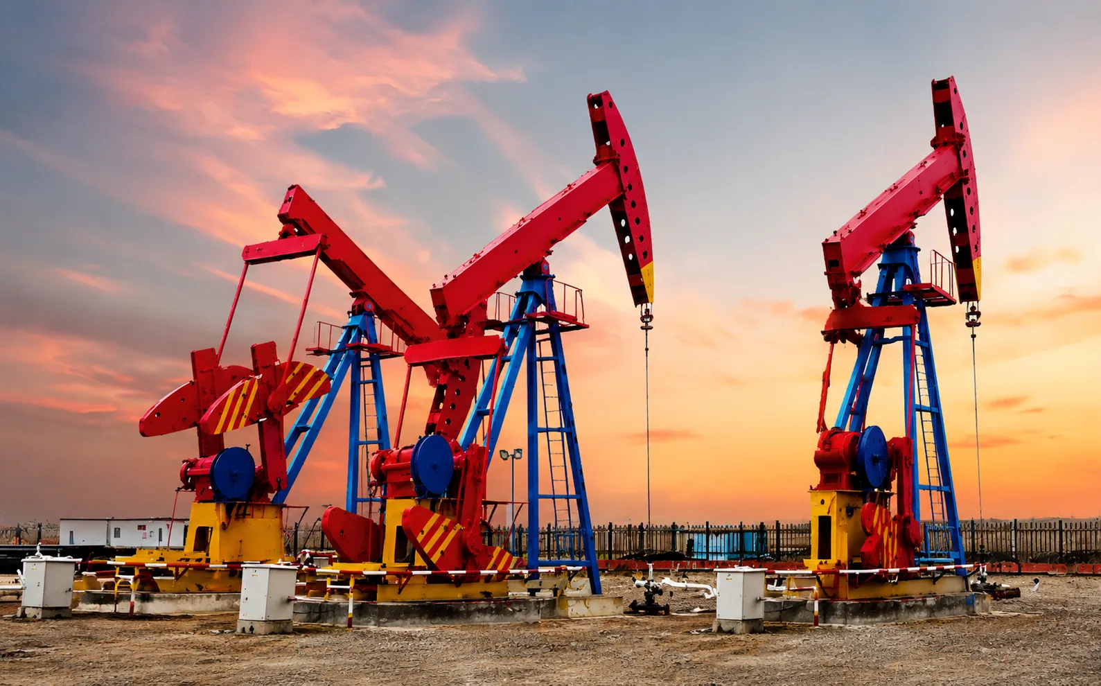 Oilfield application scenes